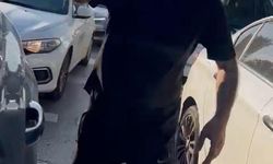 Trafikte Kadın Sürücü ve Çocuklarına Şok Saldırı!