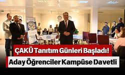 ÇAKÜ Tanıtım Günleri Başladı! Aday Öğrenciler Kampüse Davetli