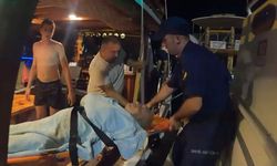 Kaleköy’de Kalp Krizi Geçiren Yaşlı Adam Deniz Yoluyla Tahliye Edildi