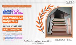 Karabük Üniversitesi Lisansüstü Başvuruları 14 Temmuz’da Başlıyor