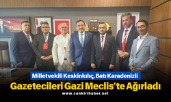 Milletvekili Keskinkılıç, Batı Karadenizli Gazetecileri Gazi Meclis’te Ağırladı