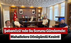 Şabanözü’nde Su Sorunu Gündemde: Mahallelere Dönüşümlü Kesinti