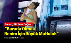 Sanatçı Elif Buse Doğan: “Burada Olmak Benim İçin Büyük Mutluluk”