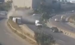 Üzerlerine Konteyner Düştü: Aynı Noktada Bir Kaza Daha