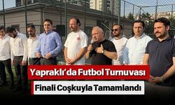 Yapraklı’da Futbol Turnuvası Finali Coşkuyla Tamamlandı
