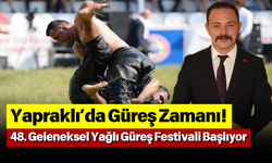 Yapraklı’da Güreş Zamanı! 48. Geleneksel Yağlı Güreş Festivali Başlıyor
