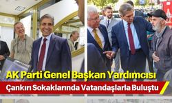 AK Parti Genel Başkan Yardımcısı Çankırı Sokaklarında Vatandaşlarla Buluştu