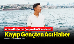 Arama Kurtarma Çalışmaları Sonuçlandı: Kayıp Gençten Acı Haber