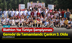 Biathlon Yaz Türkiye Şampiyonası Gerede’de Tamamlandı: Çankırı 3. Oldu