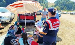Bolu Jandarma, Hacet Bayramı’nda Vatandaşları Bilgilendirdi