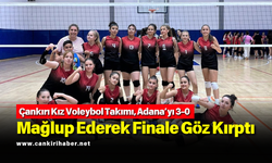 Çankırı Kız Voleybol Takımı, Adana’yı 3-0 Mağlup Ederek Finale Göz Kırptı