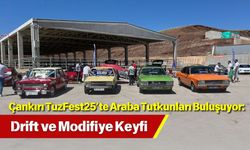 Çankırı TuzFest25’te Araba Tutkunları Buluşuyor: Drift ve Modifiye Keyfi