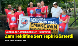 Çankırı’da Kamu Emekçileri Hükümetin Zam Teklifine Sert Tepki Gösterdi