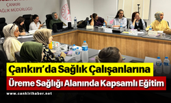 Çankırı’da Sağlık Çalışanlarına Üreme Sağlığı Alanında Kapsamlı Eğitim