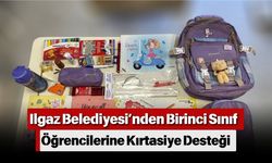 Ilgaz Belediyesi’nden Birinci Sınıf Öğrencilerine Kırtasiye Desteği