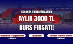 KBÜ’den İlk 100’e Giren Öğrencilere Aylık 3 Bin TL Burs Desteği
