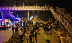Kırıkkale’de Kontrolden Çıkan Otomobil Üst Geçide Çarptı: 3 Yaralı