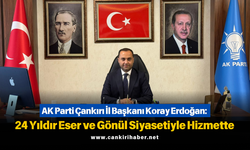 Koray Erdoğan: 24 Yıldır Eser ve Gönül Siyasetiyle Hizmette