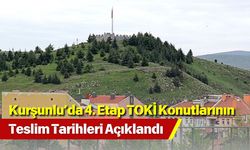 Kurşunlu’da 4. Etap TOKİ Konutlarının Teslim Tarihleri Açıklandı