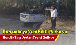Kurşunlu’ya Yeni Kilitli Parke ve Bordür Taşı Üretim Tesisi Geliyor