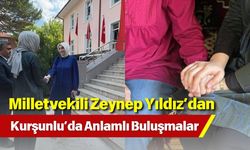 Milletvekili Zeynep Yıldız’dan Kurşunlu’da Anlamlı Buluşmalar