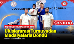 Niğdeli Judocular Çankırı’daki Uluslararası Turnuvadan Madalyalarla Döndü