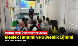 Polisler Minik Öğrencilerle Buluştu: Meslek Tanıtımı ve Güvenlik Eğitimi