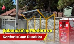 Şabanözü’ne Modern ve Konforlu Cam Duraklar