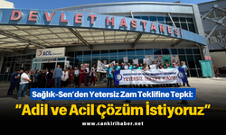 Sağlık-Sen’den Yetersiz Zam Teklifine Tepki: “Adil ve Acil Çözüm İstiyoruz”