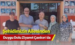 Şehidimizin Ailesinden Duygu Dolu Ziyaret Çankırı’da