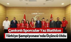 Çankırılı Sporcular Yaz Biathlon Türkiye Şampiyonası’nda Üçüncü Oldu