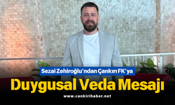 Sezai Zehiroğlu’ndan Çankırı FK’ya Duygusal Veda Mesajı