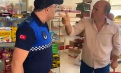 Tarihi geçmiş ürün satan esnaf zabıtaya saldırdı: “Seni vururum” tehdidi!