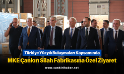 Türkiye Yüzyılı Buluşmaları Kapsamında MKE Çankırı Silah Fabrikasına Özel Ziyaret