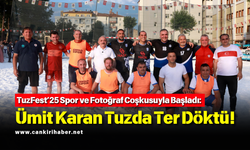 TuzFest’25 Spor ve Fotoğraf Coşkusuyla Başladı: Ümit Karan Tuzda Ter Döktü!
