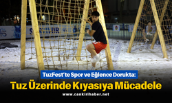 TuzFest’te Spor ve Eğlence Dorukta: Tuz Üzerinde Kıyasıya Mücadele
