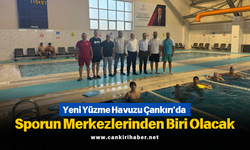 Yeni Yüzme Havuzu Çankırı’da Sporun Merkezlerinden Biri Olacak