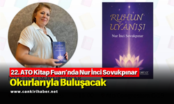22. ATO Kitap Fuarı’nda Nur İnci Sovukpınar Okurlarıyla Buluşacak