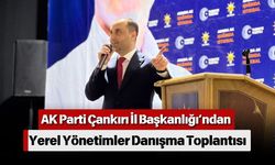 AK Parti Çankırı İl Başkanlığı’ndan Yerel Yönetimler Danışma Toplantısı
