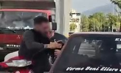 Bursa Nilüfer’de Trafikte Tehlikeli Anlar Kamerada