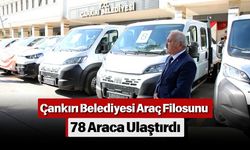 Çankırı Belediyesi Araç Filosunu 78 Araca Ulaştırdı