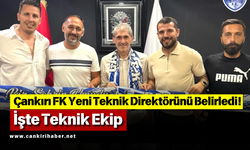 Çankırı FK Yeni Teknik Direktörünü Belirledi! İşte Teknik Ekip