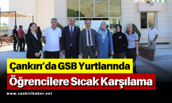 Çankırı’da GSB Yurtlarında Öğrencilere Sıcak Karşılama