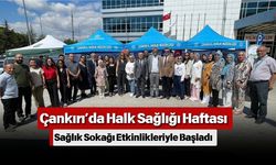 Çankırı’da Halk Sağlığı Haftası Sağlık Sokağı Etkinlikleriyle Başladı