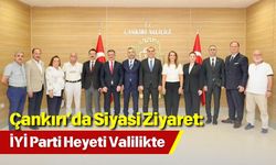 Çankırı’da Siyasi Ziyaret: İYİ Parti Heyeti Valilikte