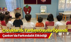 Çocuklar İlk Yardımı Oyunla Öğrendi: Çankırı’da Farkındalık Etkinliği