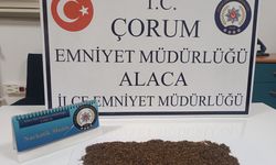 Çorum Alaca’da Yasaklı Madde Operasyonu: 3 Şüpheli Gözaltında