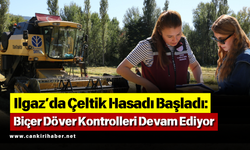 Ilgaz’da Çeltik Hasadı Başladı: Biçer Döver Kontrolleri Devam Ediyor