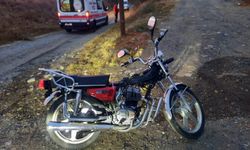 Kontrolden Çıkan Motosiklet Şarampole Uçtu: Sürücü Yaralandı
