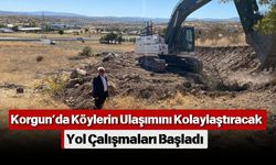 Korgun’da Köylerin Ulaşımını Kolaylaştıracak Yol Çalışmaları Başladı
